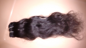 ผมลอนแบบ Remy จากอินเดียผมลอนธรรมชาติแบบเข้มมีสีใดก็ได้จากอินเดีย - Product Image 3