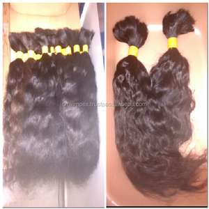 12A Grado 2024 Venta caliente de cabello crudo 100% sin procesar Precio al por mayor de buena calidad de cabello humano a granel de La India en Chennai solamente - Product Image 6