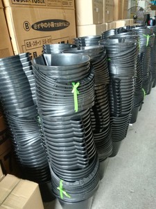 Seau d'eau en plastique noir 10 L, Super bon marché, vente chaude, plastique utile, Logo personnalisé pour laisser l'eau - Product Image 5