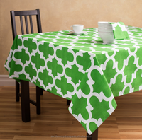 Nouvelle conception, nappe en coton tissé 100% écologique, 200 g/m², certifiée ISO 9001, design uni, personnalisable, imperméable, fournisseur OEM