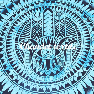 Tapisseries murales indiennes traditionnelles de Fatima Hippie Hippy Tie Dye Art psychédélique imprimé décor à la main - Product Image 3