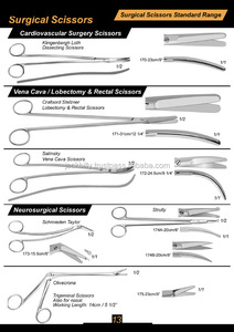 กรรไกรผ่าตัดสเตนเลสสตีลตรงแบบ Mayo-Harrington ได้รับการรับรองมาตรฐาน CE กรรไกรผ่าตัดสำหรับผ่าตัดและทำแผล เครื่องมือแพทย์เพื่อสุขภาพ - Product Image 2