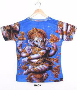 T-shirt unisexe, vêtement Hippie et bouddhiste, avec des moines indiens, du dieu, de la mythologie, t-shirt Hippie, Dj Art, taille M / L / Xl