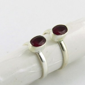Fabulous Oval Red Onyx Gemstone 925 Sterling Silver Toe <b>Rings</b> Fashion Silver Jewelry <b>Indian</b> Silver Jewelry - Product Image 5