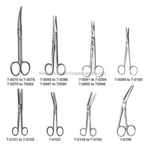 Tijeras Quirúrgicas Manuales de Acero Inoxidable de Alta Calidad con Certificación CE, Tijeras Quirúrgicas Delta MED - Product Image 1