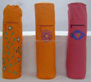 Juego de Bolsas para Tapete de Yoga de Alta Calidad, Tamaño Personalizado, Marca Privada OEM con Color Personalizado, MOQ 500 Piezas, Fabricado en India - Product Image 3