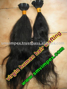 Tissage de cheveux de qualité grade 12A. Tissage de cheveux indiens Loose Wave à prix d'usine vente en gros de vrais cheveux indiens vierges non traités - Product Image 4
