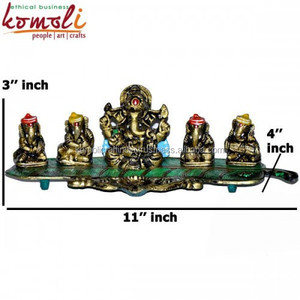 Ganesha en feuille de métal blanc, 1 pièce, cadeau de vente en gros - Product Image 5