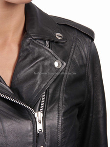 Chaqueta de cuero estilo motocicleta ligera de último diseño para hombres y mujeres, prendas de vestir exteriores transpirables elegantes, fabricante OEM - Product Image 5