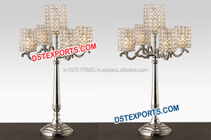 คริสตัลตกแต่งงานแต่งงานที่หรูหราของตกแต่งงานแต่งงานแบบอินเดียชิ้นกลางคริสตัลสำหรับงานแต่งงาน - Product Image 4