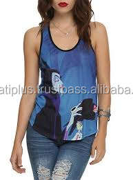 Débardeurs personnalisés pour femmes, sublimation numérique 3D, broderie, coton/fibre de bambou, style hip-hop, été - Product Image 6