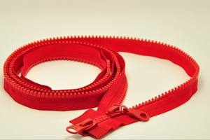 Zipper Manufacturers Wholesale Open-End Plastic Zipper <b>Roll</b> 5# Size - Product Image 3