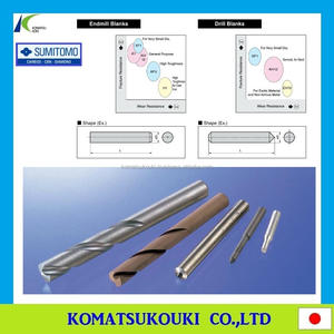 Ébauches de tige de matériaux en carbure du Japon d'origine, tiges en carbure monobloc, outils brasés et ébauches de tige spéciales également disponibles - Product Image 4