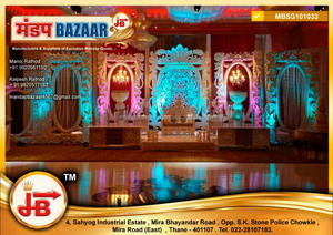 Décorations Mandap de mariage traditionnelles de qualité supérieure pour votre journée spéciale - Product Image 2