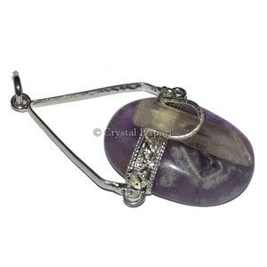 Colgantes curativos ovalados amatista - Product Image 1