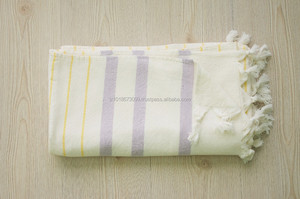 ผ้าขนหนูเทอร์รี่กลับแบบตุรกีผ้าฮัมมัมไก่งวงผ้าห่มชายหาดเทอร์รี่กลับคอลเลกชันหลังทำในตุรกี - Product Image 5