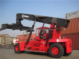 Apilador DRF450 de alcance de contenedor Kalmar usado barato, apilador Kalmar de alcance de 45 toneladas a la venta en China - Product Image 3