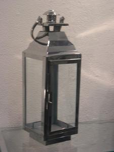 Linterna de acero con vidrio - Product Image 3