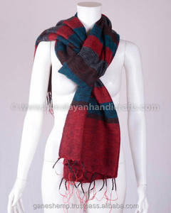 Châle en laine himayan Yak, HYWS 301 d - Product Image 2