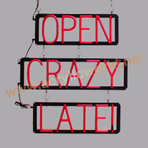 Señal LED de Material acrílico, señal abierta, base de señal led - Product Image 4