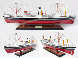 Modèle en bois du navire de guerre Thistlegorm, accessoire de jouet gonflable - Product Image 4