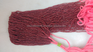 Cuentas de granate Natural, 2mm, fabricación de joyas, cristales, piedras curativas, cuentas de hebras - Product Image 3