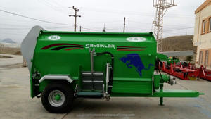 Auger Horizontal-Equipo de maquinaria agrícola, célula de carga trasero Digital con tanque de aceite y cargador 8m3, equipo de mezcla de alimentación Animal - Product Image 3