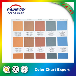 Livre de cartes de couleurs de peinture murale pour impression sur papier - Product Image 2
