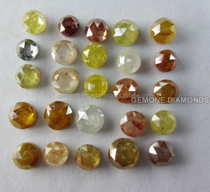 เพชรโรสคัทธรรมชาติ 100% ขุดจากดิน ราคาถูก, เพชรโรสคัทสีขาว เพชรธรรมชาติแบบเรียบง่าย - Product Image 5