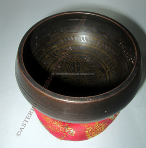 Tibete Tigela Cantando Tigela Oração-Perfeito Dom Espiritual para a cura Chakra Cura-Feito À Mão no Nepal Tibetano da bacia do Canto - Product Image 6