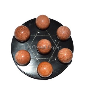 ตารางหินอัญมณีรักษาด้วยหินอาเกตสีดำ - Product Image 1