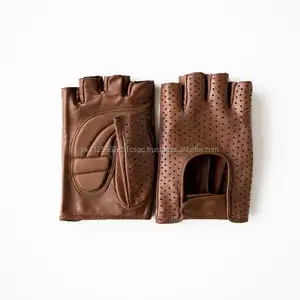 Wholesale High Quality Leather Cycling Gloves