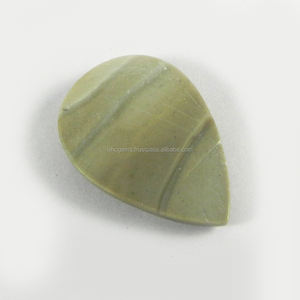 พลอยแจสเปอร์ฟลินท์ธรรมชาติ 4.80 กรัม รูปทรงลูกแพร์ ขนาด 21*30 มม. สำหรับทำเครื่องประดับ - Product Image 2