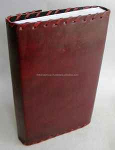 Handmade bit side stitched notebook Premium Leather Journal Diary Handcrafted Personalized Leather Notebook for Writing & Travel - Product Image 2