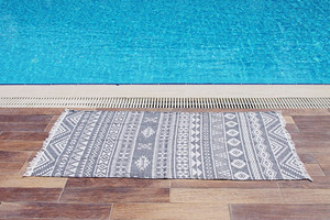 ผ้าเช็ดตัวชาวตุรกีจาก Aztec Peshtemal,ผ้าขนหนูทอแบบ Jacquard จากตุรกี - Product Image 3