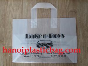 HDPE Soft loop handle plastic bag special designed - Product Image 4