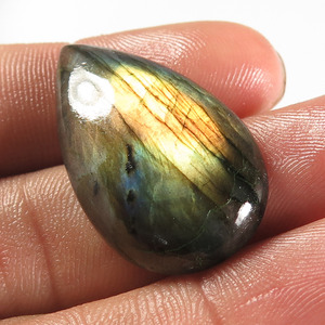 Tendance 100% naturel Labradorite Rose coupe poire lisse Cabochons meilleur prix de gros achat en ligne de pierres précieuses semi-lâches - Product Image 6