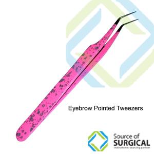 Pinzas para cejas de acero inoxidable de alta calidad Diseño puntiagudo - Product Image 1