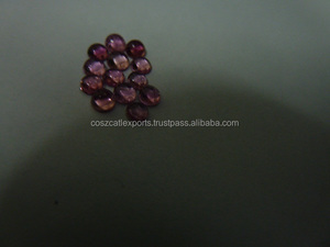 Cabochons ronds 6mm en tourmaline rose - Product Image 4