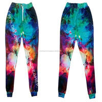 Ropa Deportiva Personalizada, Pantalones Deportivos con Estampado Tie Dye para Hombre y Mujer, Fitness, 100% Algodón, Felpa, Secado Rápido, Transpirable