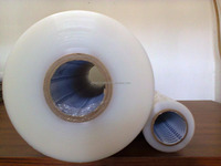 Film étirable manuel LLDPE transparent, antistatique, résistant à l'humidité, avec adhésif acrylique thermofusible double face pour l'emballage et le transport