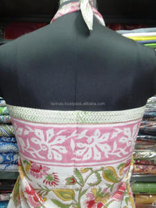 Bikini Sarong Pareo de diseño indio de algodón estampado Sexy ropa de playa Floral - Product Image 3