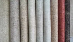 Fabric Backed Vinyl Wallpaper in china wallpaper factory
