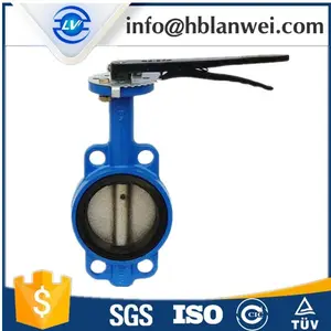 4 Inch Butterfly Valve Brass Ball Valve With Steel Handle