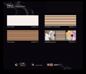 Azulejos esmaltados digitales exclusivos en colores rústicos para hoteles Aislamiento térmico antibacteriano y características de ladrillos refractarios - Product Image 4