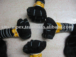 Meilleures ventes d'extensions de tissage de cheveux humains bruts bouclés indiens Remy Temple récolté produit de beauté et de soins personnels de haute qualité - Product Image 4