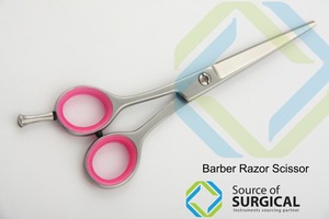 Hair Cutting Scissors razor Edge Barber Shears Professional Grooming Scissors Beauty Stainless Steel Razor Edge Hair Salon - Product Image 2