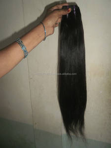 Extensiones de trama de pelo indio virgen Remy con brillo sedoso - Product Image 3