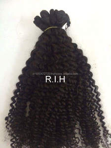 Cheveux humains vierges Yaki Aliexpress Remy de Malaisie à l'aspect naturel - Product Image 4