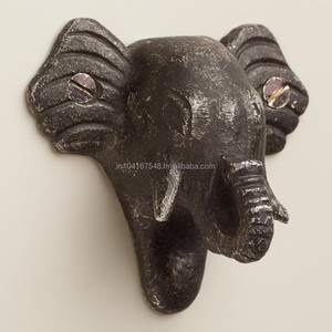 Destapadores de Botellas de Aluminio Ecológicos de Pared con Diseños de Cabeza de Animal en Bronce para Amantes del Vino, Gran Venta - Product Image 1